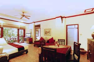 Antique-Extra Bedroom with Forest View