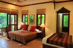 Antique Room with Forest View